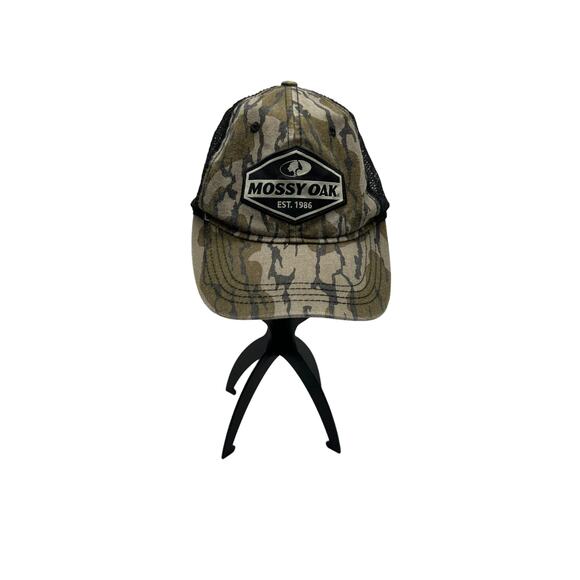 Mossy Oak Camouflage Trucker's Cap - One Size Snapback - Preowned - Picture 1 of 6